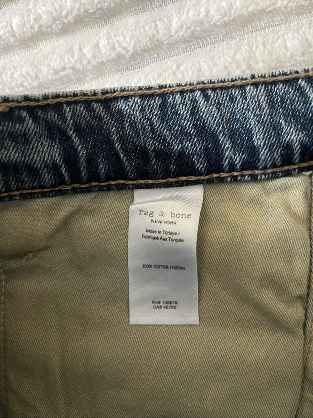 Rag & Bone Retro Cut Off Shorts - Picture 10 of 13